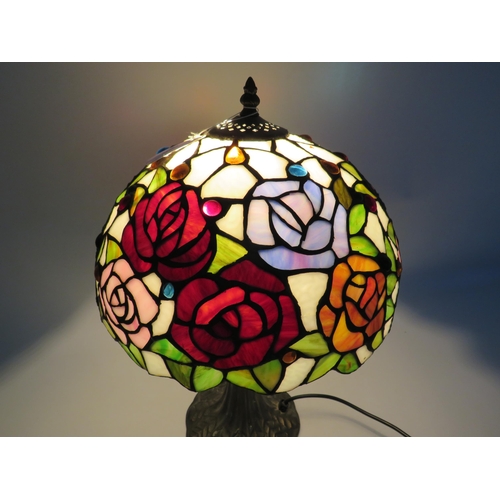 277 - Art Nouveau Tiffany style lamp 19