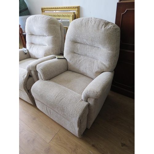 1008 - Electric Rise/Recline Upholstered easy Chair in very clean condition with little use.  See photos.