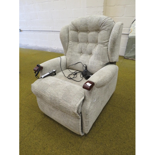 1118 - Sherbourne Touch stop rise/recline chair, dual motor. Running order.