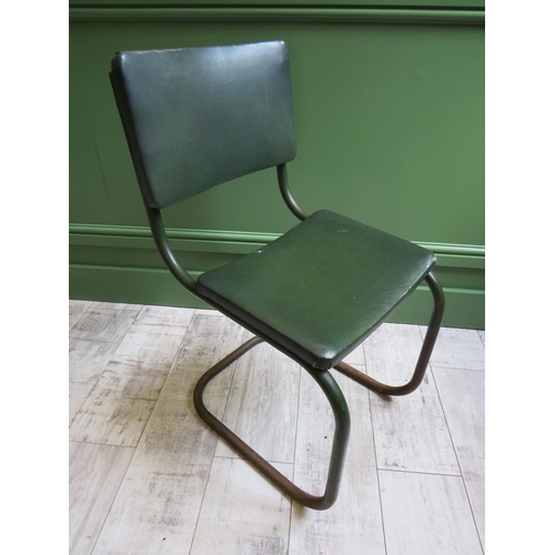 552 - Mid 20th Century Post War Industrial Chair by Du-al  See photos