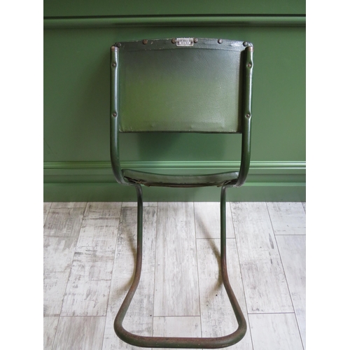 552 - Mid 20th Century Post War Industrial Chair by Du-al  See photos