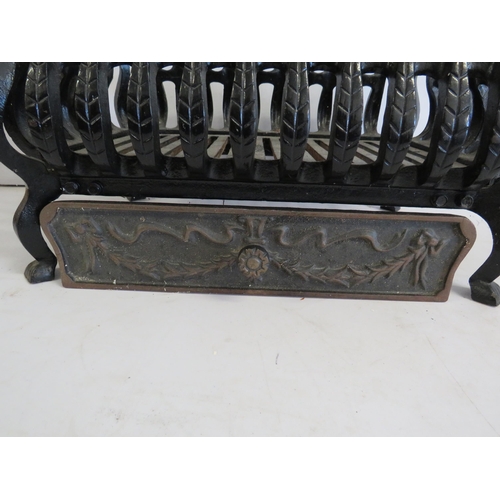 1137 - Cast Iron Fire Grate. See photos.