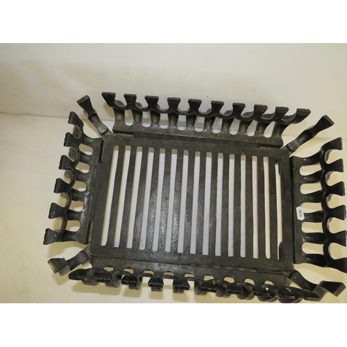 1137 - Cast Iron Fire Grate. See photos.