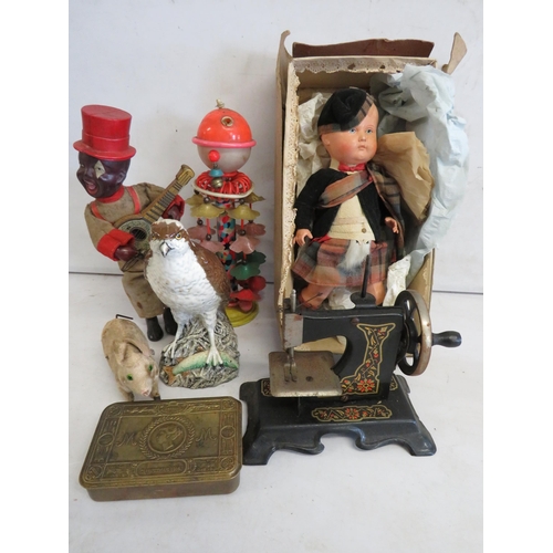 1149 - Selection of Clockwork toys etc. see photos.