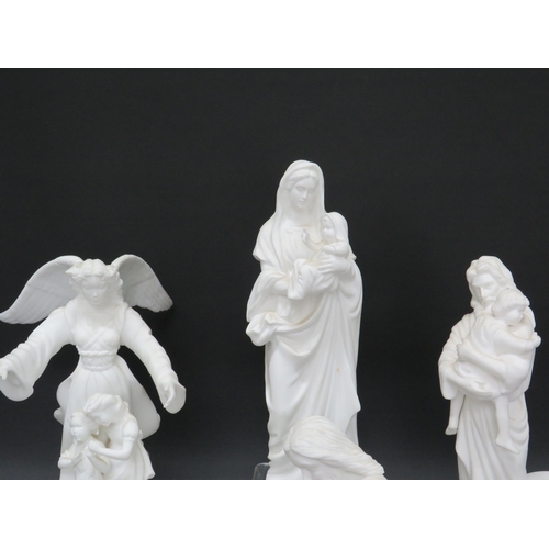 618 - Religious figurines by Lenox and Brooks Bentley etc.