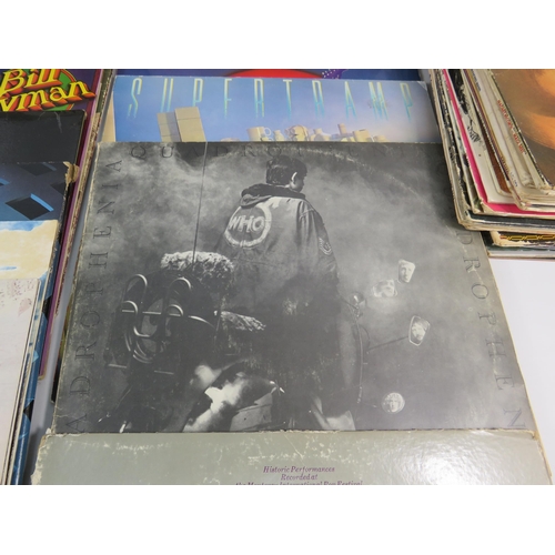 714 - Selection of various Lps including Queen, Led Zeppelin, Bill Wyman, Deep Purple, The Who etc.