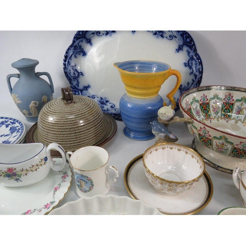 727 - Selection of ceramics including Mintons, Royal Worcester Evesham, Spode etc.