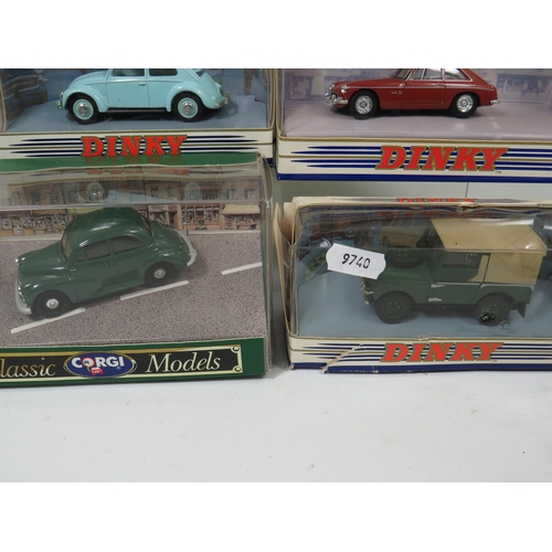 971 - Selection of Corgi Dinky and Vanguard Die Cast models. See photos.