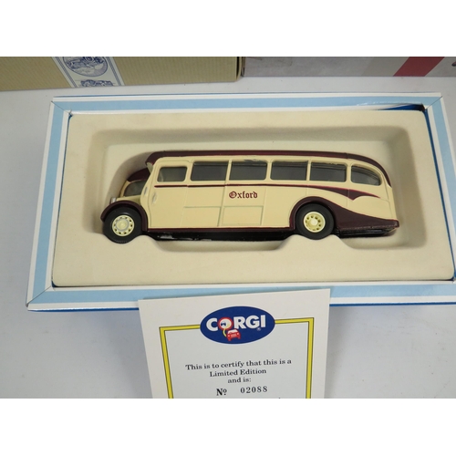 973 - Three Corgi Boxed Coach Sets. In boxed and unused condition.  See photos.