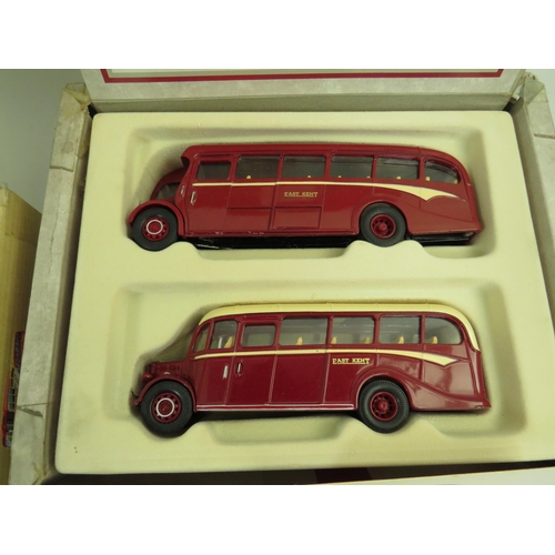 973 - Three Corgi Boxed Coach Sets. In boxed and unused condition.  See photos.