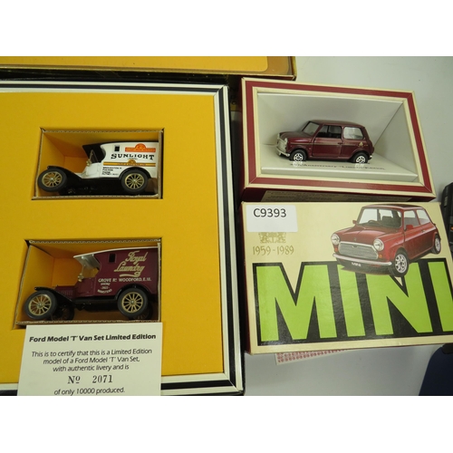 975 - Corgi Boxed Sets.  Dandy & Beano. GPO ,  Ford Motors plus Special edition boxed Mini. All boxed and ... 