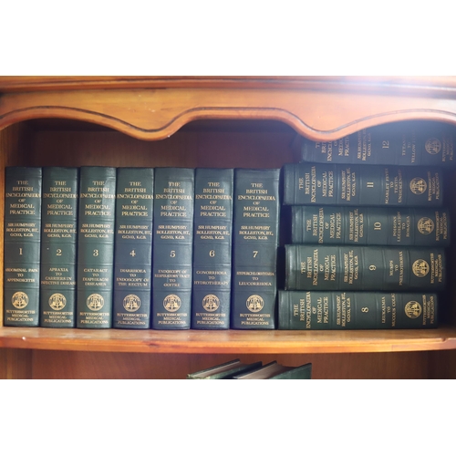 953 - 12 Volumes of the British Encyclopedia of Medical Practice plus two others 1939-1942. see photos.