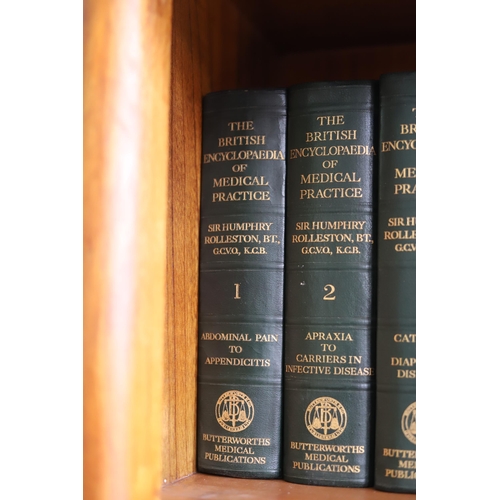 953 - 12 Volumes of the British Encyclopedia of Medical Practice plus two others 1939-1942. see photos.