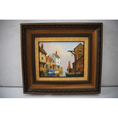 886 - Two Framed Decorative pieces of Artwork . See photos.