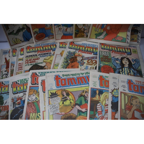 888 - 20+ tammy Girls Comics from 1980's era. See photos.