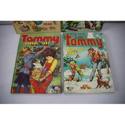 891 - Three Tammy Girls Annuals from 1890's plus Lucy Atwells Annuals.