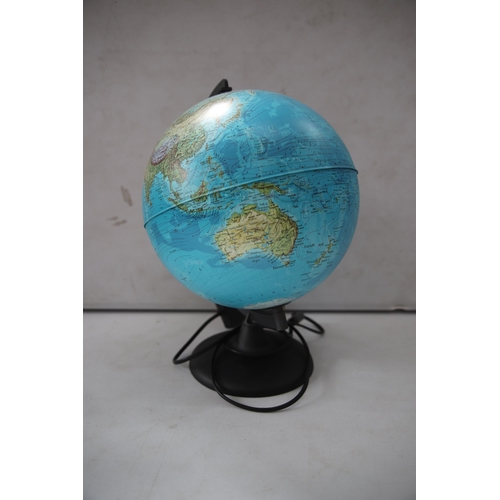 894 - Globe Light 14 inches tall. See photos.