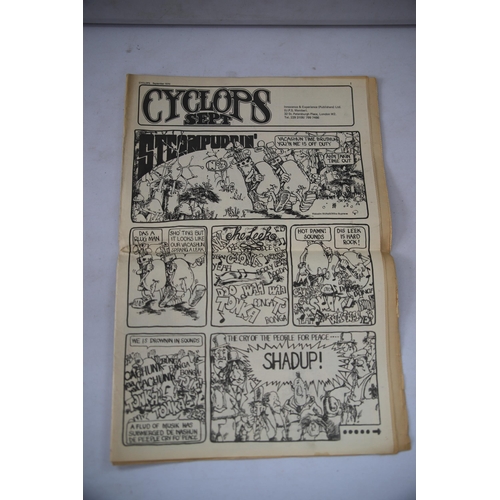 897 - 1970's Cyclops Comic, First English Adult comic published.  Rare copy. See photo