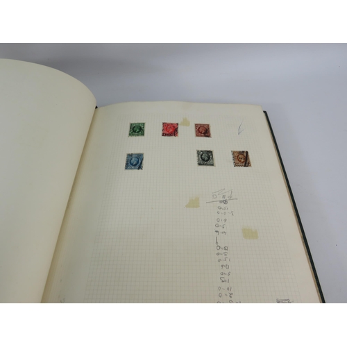 845 - Stamp album approx 20% full see photos.