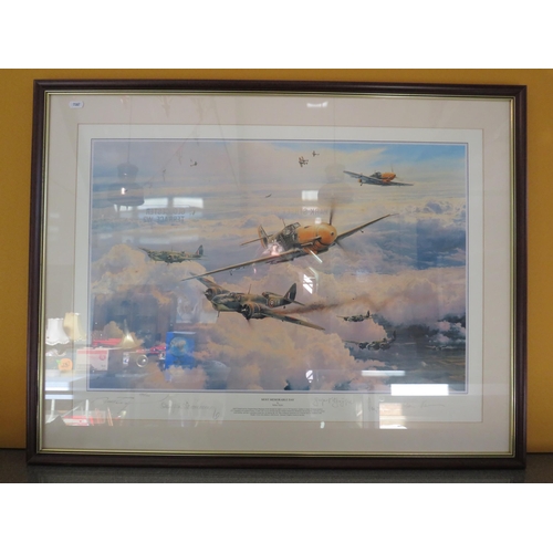 340 - Framed Limited edition print by Robert Taylor 