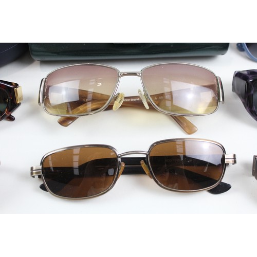 205 - Designer Sunglasses Maui Jim, Police Etc Inc Cases      574458