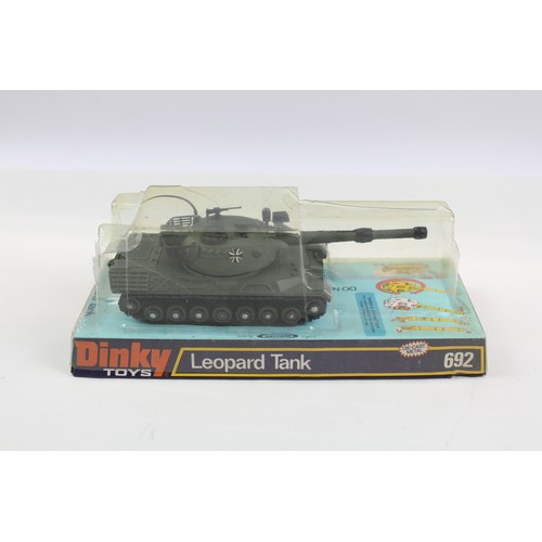 208 - Boxed Vintage Dinky Toys Diecast Model Leopard Tank Ref 692       638429