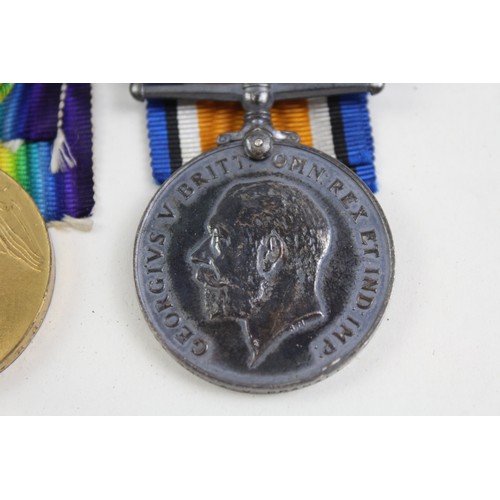 221 - Boxed WW1 Medal Pair 49283 Gnr A.V. Bramall RA       682835