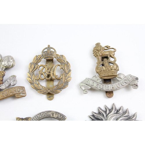 229 - Military Cap Badges Inc Hussars, HAC, Royal Armoured Corps, Etc x 10       682790