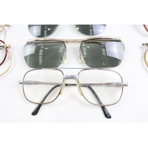 233 - Spectacles & Eyewear Antique Vintage Inc Cases, Shaded, Plated Joblot       457410