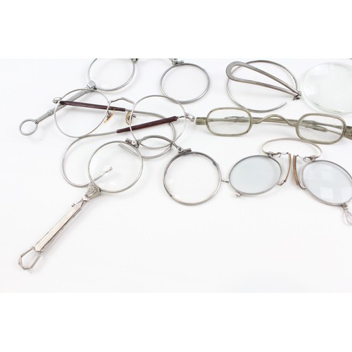 234 - Spectacles & Eyewear Antique Vintage Inc Cases, Shaded, Plated Joblot       457411