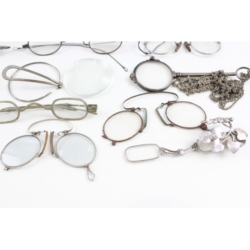 234 - Spectacles & Eyewear Antique Vintage Inc Cases, Shaded, Plated Joblot       457411