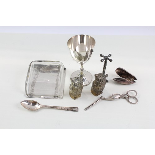 236 - Collectable Silver Plate Items Inc Goblet, Trinket Dish, Cruet Set Etc       574425