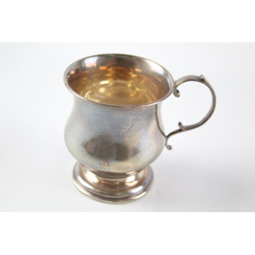 262 - Vintage Hallmarked .925 Sterling Silver Christening Cup (53g)       656916