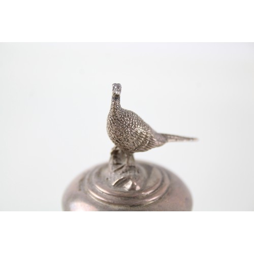 273 - 2 x Antique / Vintage .925 Sterling Silver Knife Rest & Bottle Stopper (85g)        2331110