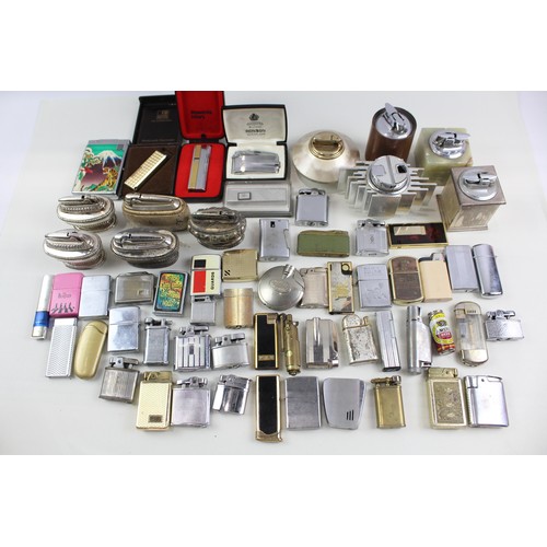 294 - Cigarette Lighters Inc Vintage Table Desk Ronson Zippo Onyx Colibri Job Lot        550943