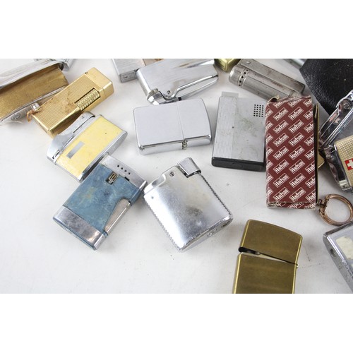 298 - Lighters Job Lot Inc Vintage Table / Desk - Zippo - Ronson - IMCO - Watch Etc         561306