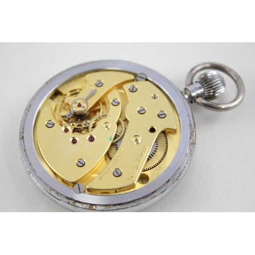 317 - Vintage Jaeger LeCoultre 6E/50 RAF Issued Pocket Watch Hand-Wind Working       2426722