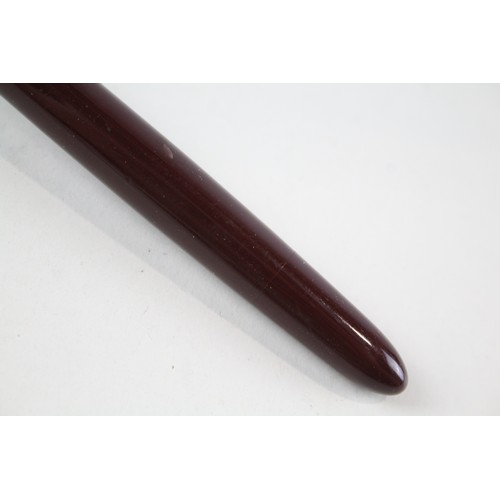 321 - Vintage Parker 51 Burgundy Fountain Pen WRITING         434023