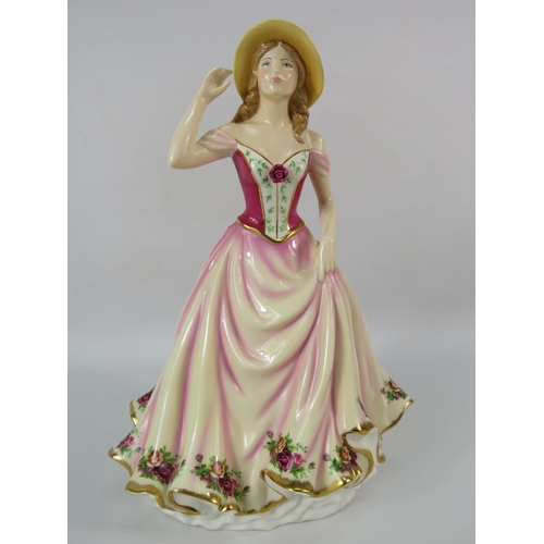 2 - Royal Albert Old Country Roses figurine of the year 2009, 9 1/4