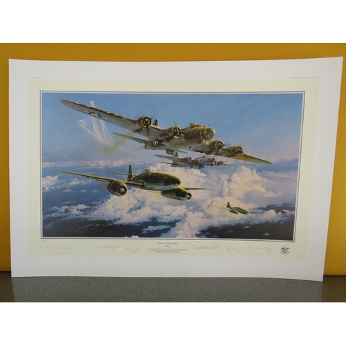 376 - Unframed limited edition Robert Taylor print 