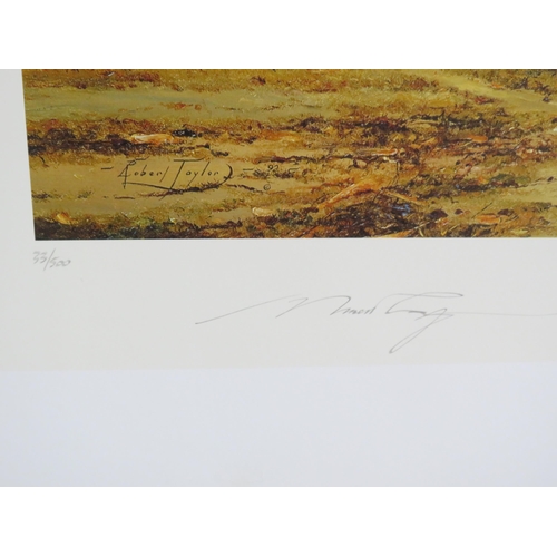 377 - Unframed limited edition Robert Taylor print 