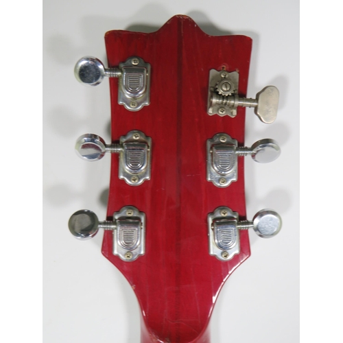 2005 - Vintage Contessa EKO  Electric Accoustic Six String Guitar. Finished in Grained cherry style wood wi... 