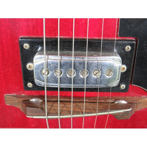 2005 - Vintage Contessa EKO  Electric Accoustic Six String Guitar. Finished in Grained cherry style wood wi... 