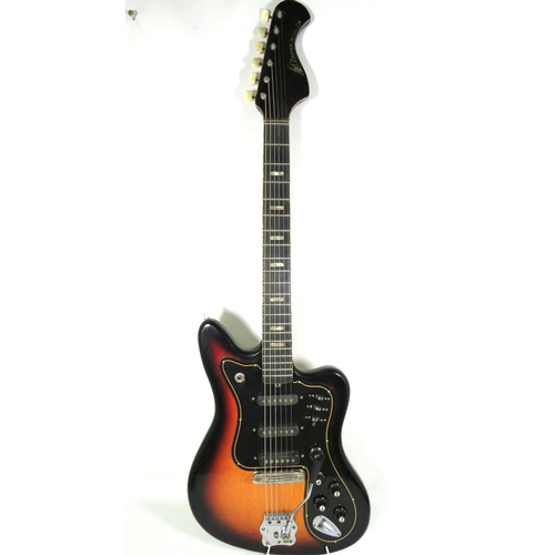 2008 - Musima eterna De Lux 25 Vintage Electric Guitar,  Body in Sunburst, Minor to medium wear to body , i... 