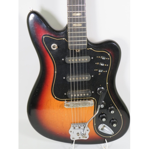 2008 - Musima eterna De Lux 25 Vintage Electric Guitar,  Body in Sunburst, Minor to medium wear to body , i... 