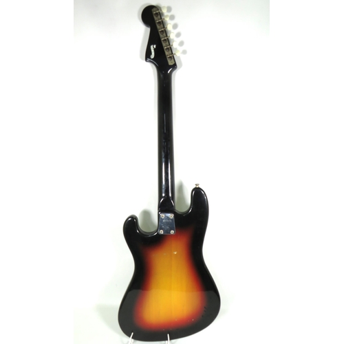 2013 - Vintage EKO Cobra Sunburst Electric Guitar. Fair condition for age with some scuffs and dings to rea... 