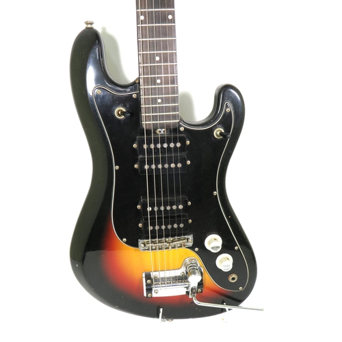 2013 - Vintage EKO Cobra Sunburst Electric Guitar. Fair condition for age with some scuffs and dings to rea... 