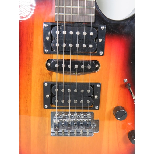 2056 - Ibanez GRG 170DX Six String Electric Guitar with Single locking Tremelo Bridge, Powerful Pick ups, L... 