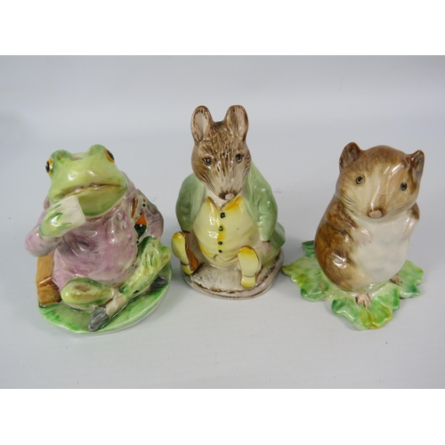 41 - Three Beswick Beatrix Potter figurines.