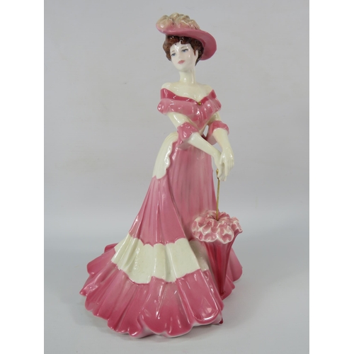 46 - Coalport limited edition figurine High Society Lady Charlotte No 115 of 5000.